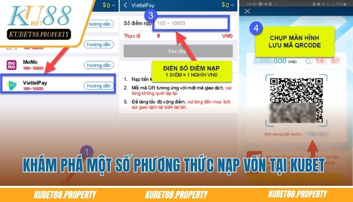 Nạp tiền Kubet88 - Các Phương Thức Giao Dịch Phổ Biến Hiện Nay Khám phá một số phương thức nạp tiền Kubet88