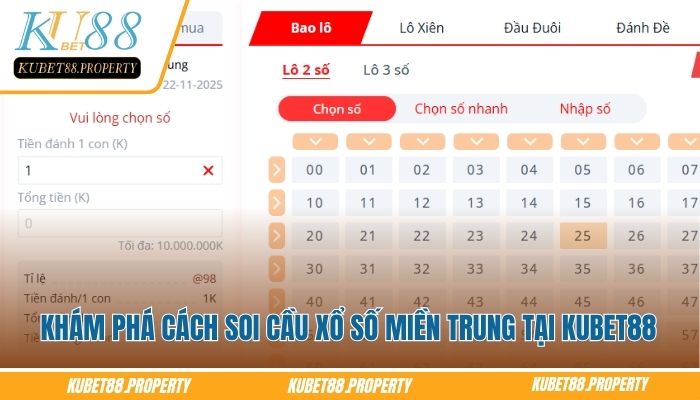 Soi Cầu Miền Trung – Gợi Ý Chốt Số Theo Dấu Hiệu Nổi Bật Khám phá cách Soi Cầu Miền Trung