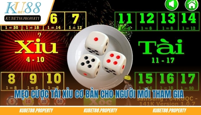 Tài Xỉu Kubet – Khám Phá Cách Chơi Và Mẹo Vào Cửa Chuẩn Mẹo cược tài xỉu Kubet cơ bản cho người mới tham gia