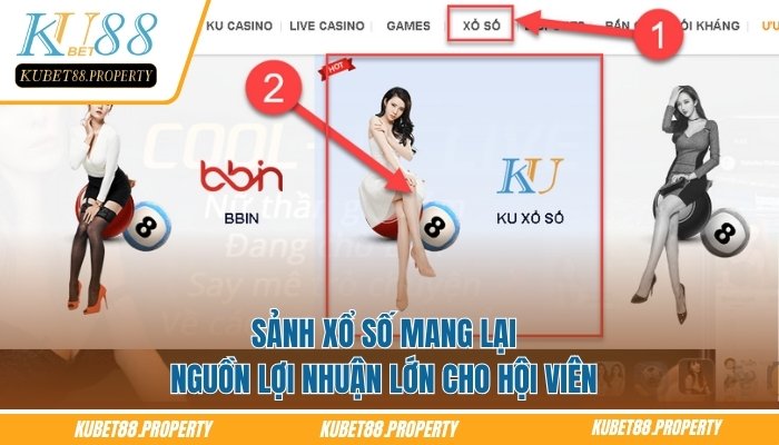 Trang Chủ Sảnh xổ số mang lại nguồn lợi nhuận lớn cho hội viên